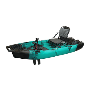 Nhựa Ghế Đơn Ngồi Trên Đầu Gấp Có Thể Tháo Rời Câu Cá Kayak 2 Mảnh Modular Canoe Với Vây Đạp Kayak Cánh Quạt Đạp Kayak - Product Image 6