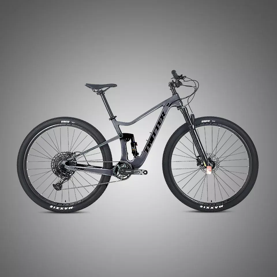 27,5 29 углеродное волокно mtb рама мягкий хвост сквозной оси 148 мм гидравлический дисковый тормоз задний амортизатор двойная подвеска горный велосипед