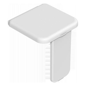 Baiyurui <b>Folding</b> Wall <b>Stool</b> 150kg Plastic <b>Shower</b> Chair Bathroom Safety Equipment - Product Image 2