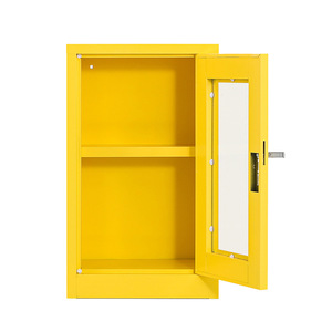Xinlongfei Emergency <b>Supplies</b> Cabinet Steel 3 Layers Tempered Glass Automatic Lock <b>Firefighting</b> Equipment Storage - Product Image 4