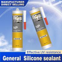 Scellant silicone neutre de haute qualité NP, pour la construction, l'étanchéité, la protection contre les intempéries, durcissement à température ambiante, emballage étanche