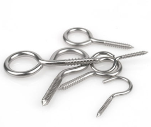 Hook Hàn Mắt Trắng Thép Không Gỉ Weleded Kit Mắt Cừu Vít Knuckle Cổ Áo Khai Thác Bu Lông Tự Khai Thác Vít Với Nhẫn - Product Image 5