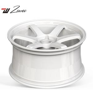 Ruedas de Aleación Monobloque Forjadas Blancas de 17 18 19 20 Pulgadas 5X114.3 para Autos de Pasajeros Infiniti G35 G37 Q50 Q60 Mitsubishi - Product Image 6