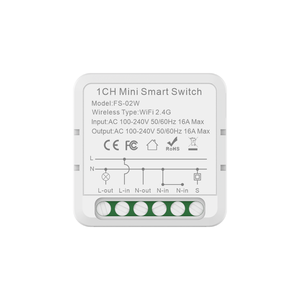 16a Mini Smart Switch Tuya Wifi Smart Circuit Breaker Timer <b>Wireless</b> Switches - Product Image 1