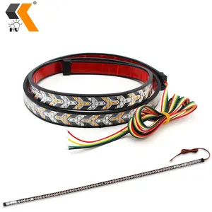 HOLY Hot Sale Universal Ip67 Fishbone Trail Gate Bar Bremse Rücklicht Pickup Strip Blinker Anhänger Led Auto Rücklichter