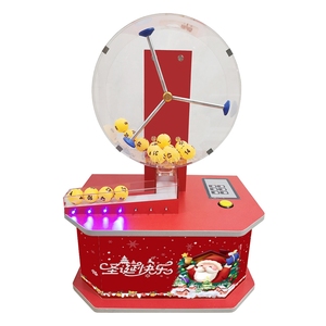 Vente de Noël : Machine distributrice de billes de <span class=keywords><strong>bingo</strong></span> électroniques et de billes de loterie, avec décorations autocollantes - Product Image 2