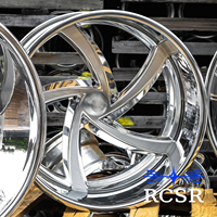 Jantes RCSR Deep Dish soudées en 2 parties, design 20 22 24 26 pouces, finition brossée, jantes en alliage forgé personnalisées pour Chevrolet Oldsmobile