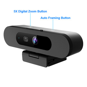 Cámara Web 4K con Enfoque Automático por IA, Zoom Digital 5X, para Teams, Google Meet, Videoconferencias, Trabajo Remoto - Product Image 3