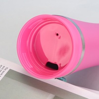 Gobelet isotherme en acier inoxydable 304 avec couvercle à double compartiment anti-fuite et logo personnalisé pour boissons chaudes et froides