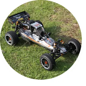 2.4G RC mobil balap 90km/jam SY Baja 1/5 5B 30cc Gas 2 Stroke mesin off road truk bensin didukung dengan Radio Controller