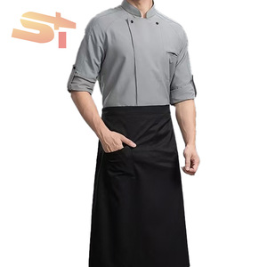 Camisa de <span class=keywords><strong>Chef</strong></span> SIKE de Manga Larga Resistente al Aceite para Comedor, Cocina Occidental, Repostería, Otoño-Invierno - Product Image 3