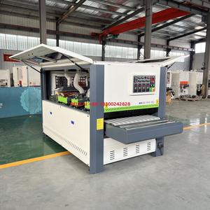 Levigatrice Orizzontale per Legno Delilai Group SD1000-6S con Spazzola Automatica Curva per Ante di Mobili 12.2kW 2000kg - Product Image 3