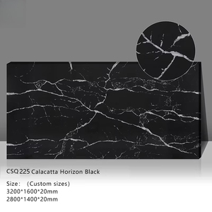 Losas de Cuarzo con Aspecto de Mármol Calacatta Black son una Opción Ideal para Encimeras de Islas de Cocina - Product Image 4