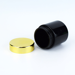 Frascos de Vidrio Vacíos de 2oz y 4oz, Coloridos, con Tapas, Frascos para Flores, Vidrio Esmerilado Negro Mate, a Prueba de Olores, Resistentes a Niños, Oscuros - Product Image 3