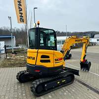 SHANTUI SE36SR 3,6 tonnes 3,8 tonnes EuroV Farm Mini pelle sur chenilles avec CE EPA