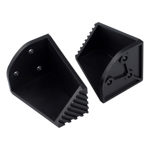 Patas de plástico ajustables para muebles, soporte para gabinetes de oficina, sofá, mueble de TV, diseño minimalista, fácil instalación - Product Image 2