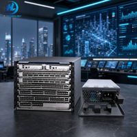 S10506X-G Chasis de Switch Modular de Núcleo de 4 Ranuras con IA de Última Generación, Unidad de Estación de Agregación de Datos de Red de Capa 3 Gestionada de Alta Densidad