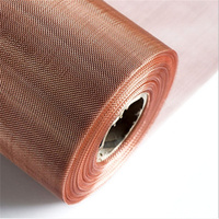 INNOVAT-SL Malla de Cobre Rojo Puro para Blindaje y Bloqueo de Campos Electromagnéticos (EMF) y Faraday