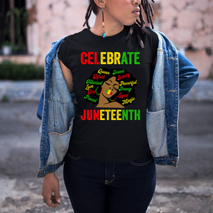 Trasferimento Termico DTF Personalizzato per T-shirt con Scritta 'Freedom Since 1865' per Donne <span class=keywords><strong>di</strong></span> Colore - Product Image 2