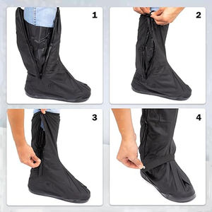 Capa de Sapato Personalizada com Logo, Resistente ao Uso, Durável, à Prova de Poeira, Reutilizável, Alta - Product Image 2