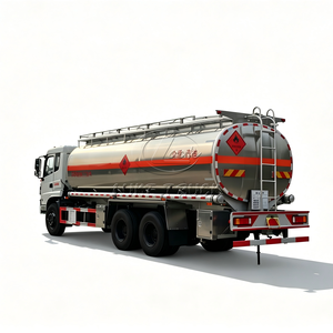 Camions de transport diesel et essence à modèle économique, avec réservoir GPL monté sur châssis en alliage d'aluminium de 15m³ à 28m³, pour le ravitaillement - Product Image 1