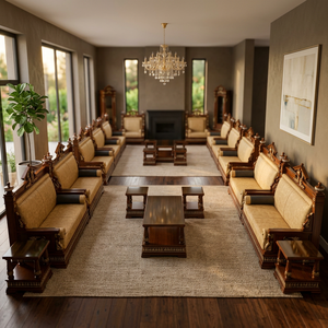 Mobilier de Majlis Arabe Moderne |     Personnalisation Possible |    Livraison gratuite dans le monde entier - Product Image 3