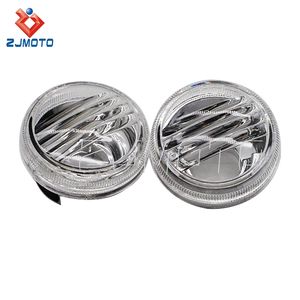 เลนส์ไฟเลี้ยวรถมอเตอร์ไซค์แบบใสสำหรับ Suzuki Boulevard C90 1500 <span class=keywords><strong>Intruder</strong></span> M50 <span class=keywords><strong>C50</strong></span> VL800 Volusia C109R <span class=keywords><strong>Intruder</strong></span> C1800R - Product Image 1