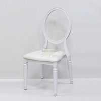Chaises de banquet modernes confortables et respirantes pour location de mariage, avec protection lombaire, empilables, pour salon et hôtel