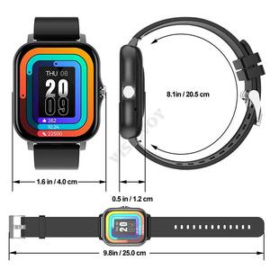 Reloj inteligente rastreador de actividad física de fábrica con recordatorio de tareas ligeras transpirables de 1,81 pulgadas IP67 reloj deportivo brújula para pantalla TFT Android - Product Image 6