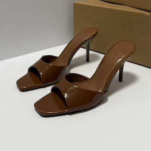 Sandalias de Tacón Alto Sexys para Mujer, Zapatos de Tacón Alto de Calidad, Sandalias Casuales con Punta Cuadrada para Caminar al Aire Libre - Product Image 3