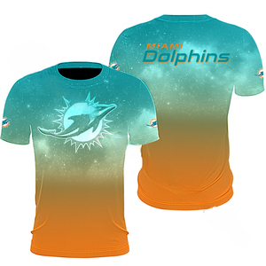 New Fashion America Men's Football Toutes les équipes Haute qualité Nouveauté Design Summer Football Quick Dry Round Neck T-shirts - Product Image 1