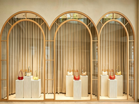 Élargir la portée de la marque |   Aménagements de magasin, présentoirs de vente au détail, portants à vêtements et accessoires de décoration pour boutiques de mode et de vente au détail