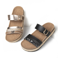 Nouvelle arrivée à la mode en plein air intérieur Eva doux diapositives pantoufles loisirs plat sandale 4cm talons dames décontracté femmes chaussures de mode