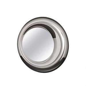 Espejo Redondo Plateado Decorativo <span class=keywords><strong>de</strong></span> Lujo Artístico <span class=keywords><strong>de</strong></span> Acero Inoxidable con <span class=keywords><strong>Diseño</strong></span> Creativo Simplista Moderno <span class=keywords><strong>Italiano</strong></span> - Product Image 1