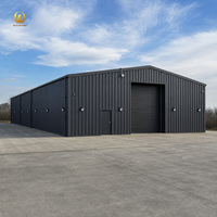 Almacén de Estructura de Acero Prefabricado, Fácil Montaje y Acceso, Taller Metálico Comercial, Edificio de Almacenamiento