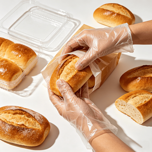 <span class=keywords><strong>Gants</strong></span> en PE à usage unique, de qualité alimentaire, épaissis, imperméables et résistants à l'huile, <span class=keywords><strong>gants</strong></span> en film plastique transparent pour la restauration - Product Image 3