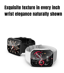 Nuova Offerta del Festival del Commercio di <span class=keywords><strong>Marzo</strong></span>: Elegante Smartwatch Quadrato Ultra Sottile in Acciaio Inossidabile IP67 per Uso Quotidiano e Benessere - Product Image 4