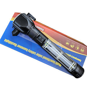 Linterna Multifuncional Luomen Recargable con Carga Solar y Luz de Emergencia con Alarma - Product Image 4