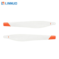 Hélices de drone 5413 CW CCW pour DJI Agras T40 T50 T20P, accessoires pour drones, remplacement en nylon fibre de carbone blanc