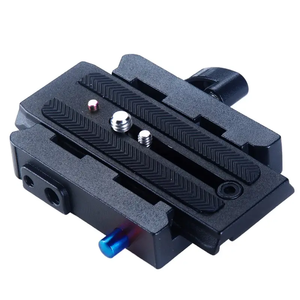 Manbily Plaque de serrage à dégagement rapide pour tête de trépied <span class=keywords><strong>Manfrotto</strong></span> 577 et caméra vidéo DSLR - Product Image 2