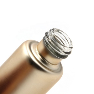 15Ml 20Ml 25Ml Mạ Vàng Độc Quyền In Ấn Tinh Dầu Chai Thủy Tinh Với Áp Lực Vàng Bơm Ống Nhỏ Giọt - Product Image 6