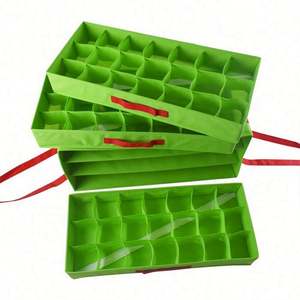 2025 Hot Selling Foldable Storage Christmas <b>Ornament</b> Storage Used for Storing Things - Product Image 5