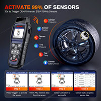 Herramienta de Programación TPMS para Auto Autel MaxiTPMS TS501 PRO, Sistema de Monitoreo de Presión de Neumáticos con Sensor MX para Vehículo, Escáner de Diagnóstico OBD2