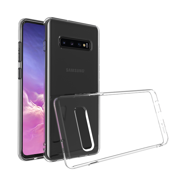 Bulk TPU Cases for Samsung S10 PLUS - 2mm Thickness, Scratch-Resistant, Stock Ready, B2B
