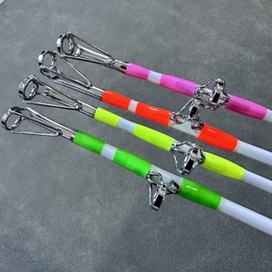 7'6 "nouveau <span class=keywords><strong>pas</strong></span> <span class=keywords><strong>cher</strong></span> filature bateau leurre tige personnalisée en Fiber de verre résine époxy fibre de verre pêche poisson-chat lueur tige - Product Image 6