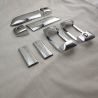 YYCAR pour HIACE, couvre-poignée de porte arrière, garniture chromée ABS pour accessoires de voiture 2008-2016