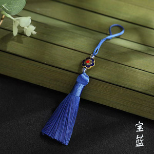 Bán Buôn 6Cm Ngắn Với Đính Cườm Lụa Tua Rìa Cho May Mặc Pha Trộn Màu Sắc Tùy Chỉnh Tua - Product Image 5