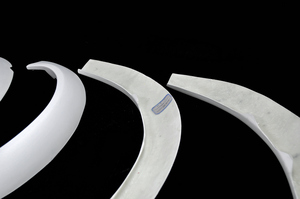 91-01 Acura NSX 2-puerta coche piezas de fibra de vidrio sin pintar delantera y trasera amplia Fender bengalas 4Pcs - Product Image 5