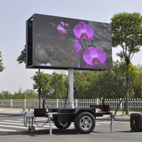 Pantalla Publicitaria de 4 m², Letrero LED Móvil para Exteriores, Letrero Digital LED Gigante