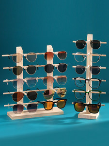 Expositor <span class=keywords><strong>de</strong></span> <span class=keywords><strong>Gafas</strong></span> y Organizador <span class=keywords><strong>de</strong></span> Joyas para <span class=keywords><strong>Gafas</strong></span> <span class=keywords><strong>de</strong></span> Sol y Lentes - Modelo con Estantes <span class=keywords><strong>de</strong></span> Una o Dos Filas - Product Image 1
